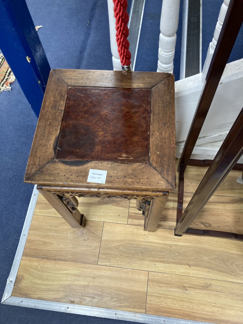 Two Chineses jardiniere stands, tallest 91cm